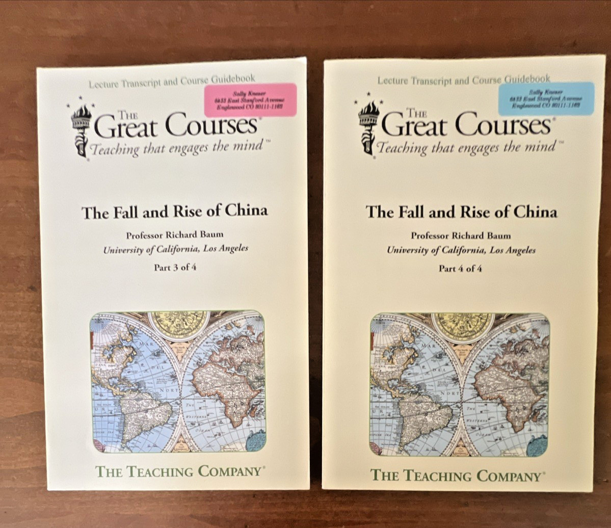 Great Courses: Modern History – The Teaching Company – The Fall & Rise of China