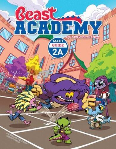 Art of Problem Solving Beast Academy Guide Book 2A – Paperback Bunko – GOOD