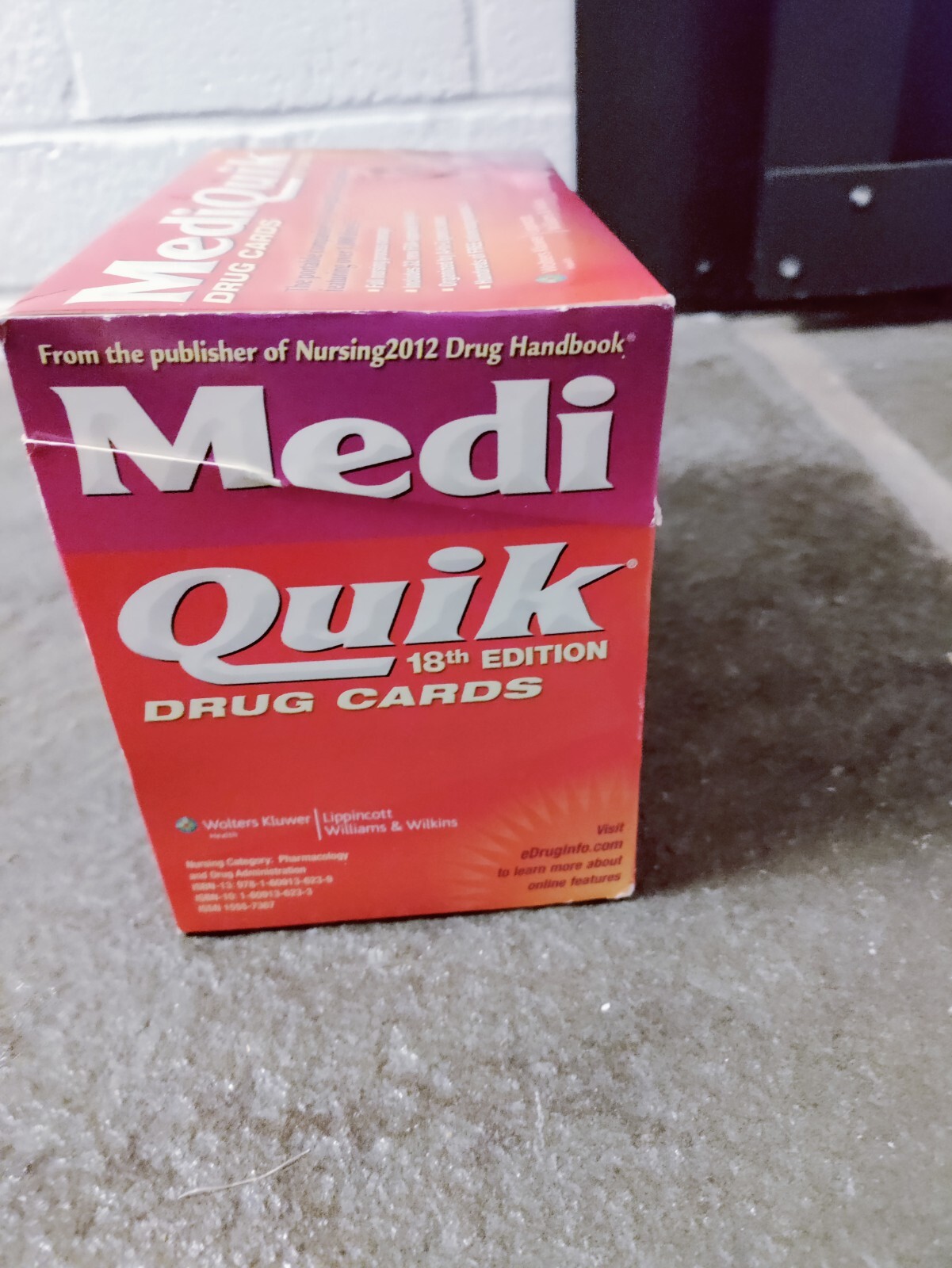 MediQuik Drug Cards (Flash Cards 18th Edition) Nursing / Medicine