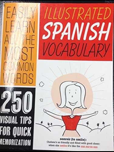 Illustrated Spanish Vocabulary – Paperback, by Various – Very Good