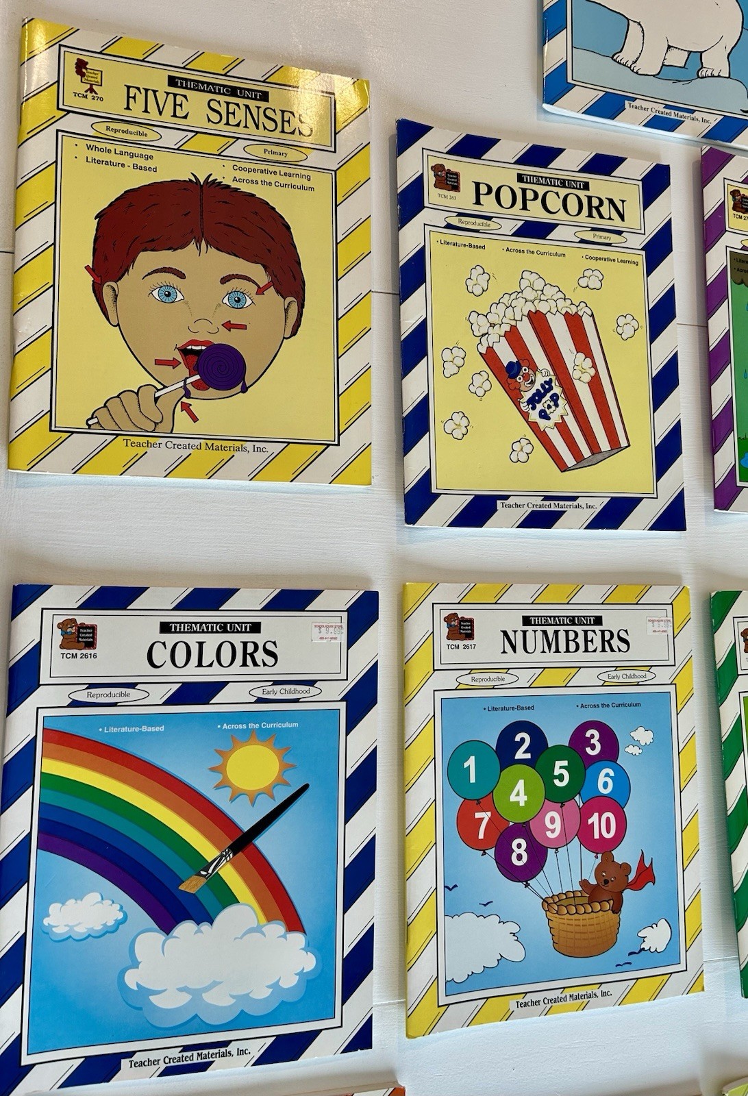 Thematic Units Teacher Created Resources Early Childhood Primary Lot Of 17 Nice