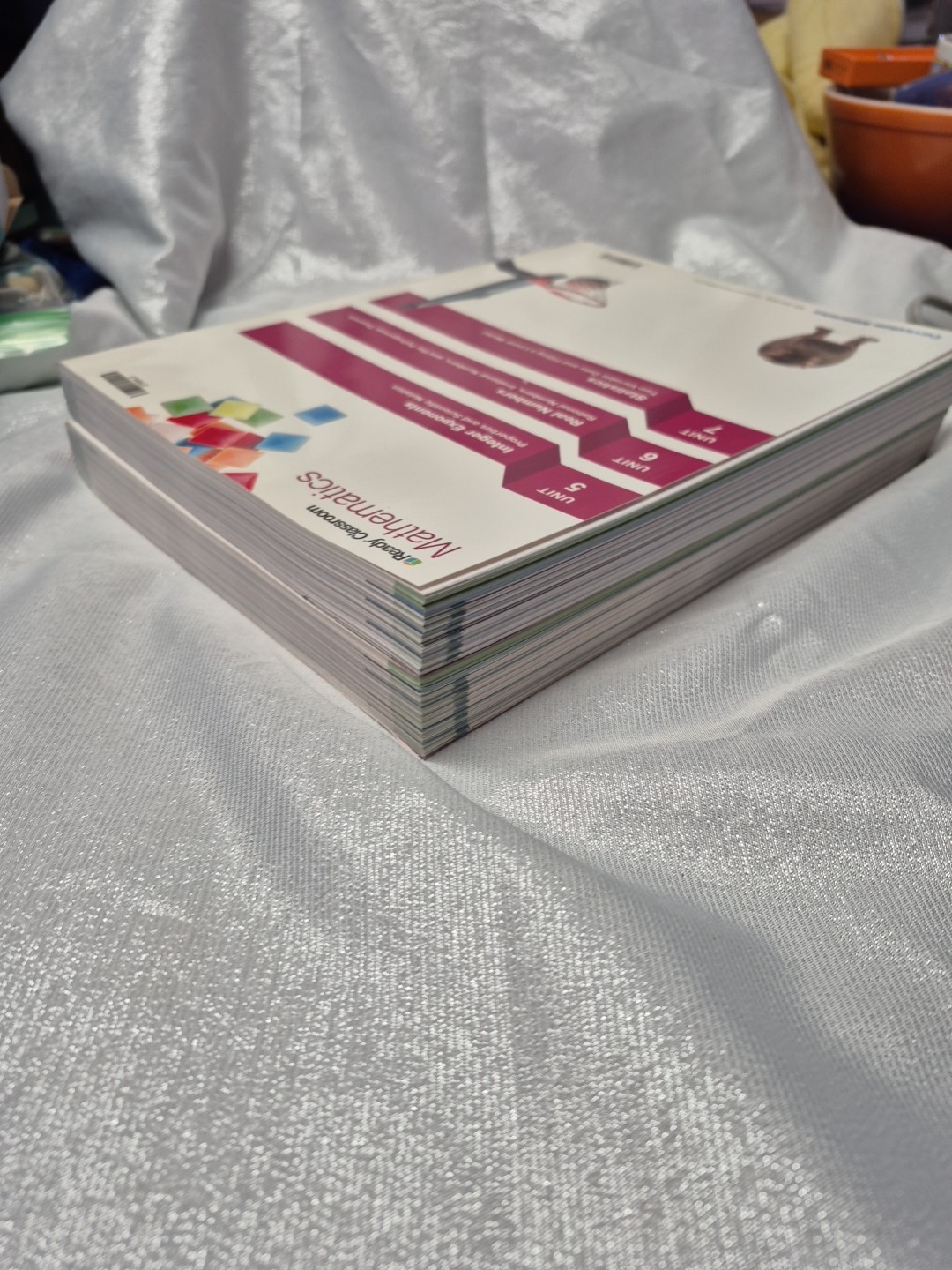i Ready Classroom Mathematics Grade 8 Volumes 1 & 2 Student Edition Unit 1-7 New