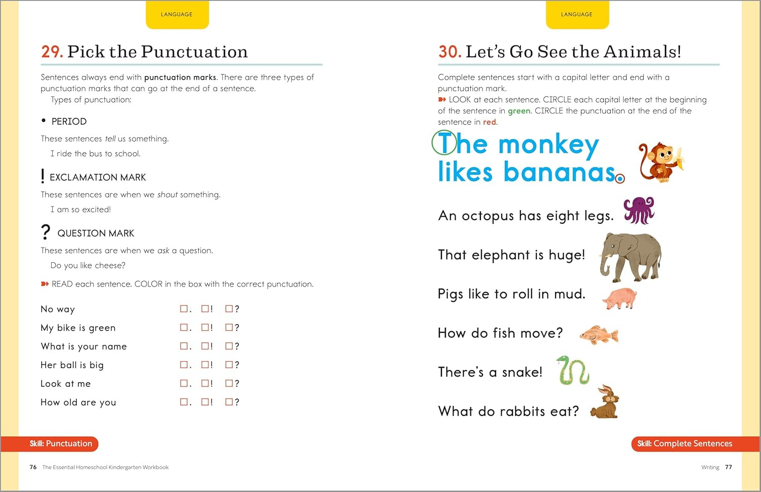 The Essential Homeschool Kindergarten Workbook: 135 Fun Curriculum-Based Activi