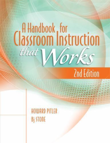 A Handbook for Classroom Instruction T- Howawrd Pitler, 9781416614685, paperback