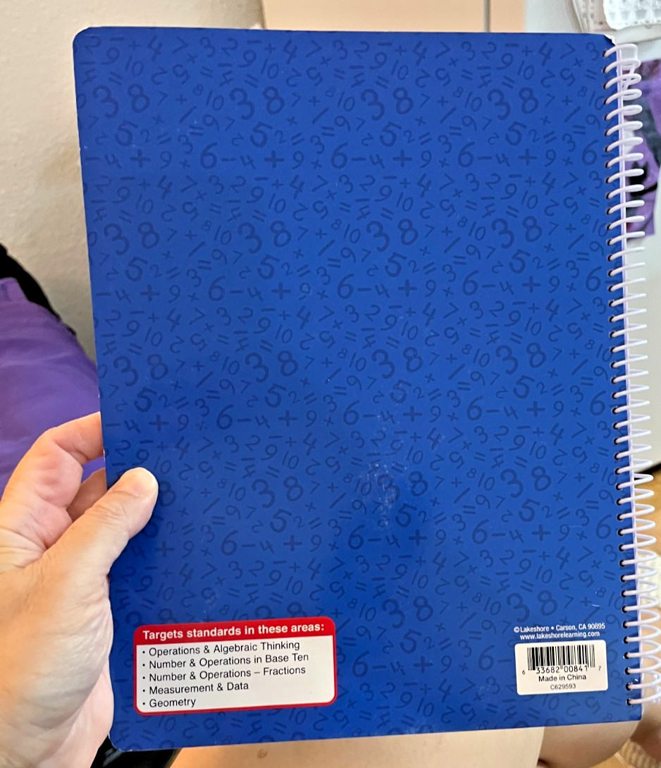 Lakeshore Grade 5 Daily Math Practice Journal 633682008417