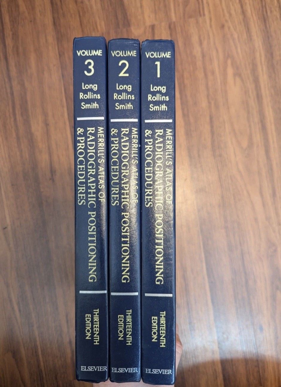 Merrills Atlas of Radiographic Positioning & Procedures- 13th Edition- Full Set