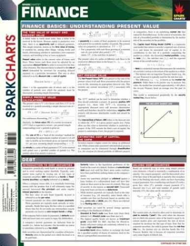 Finance (SparkCharts) – Paperback, by SparkNotes – Very Good