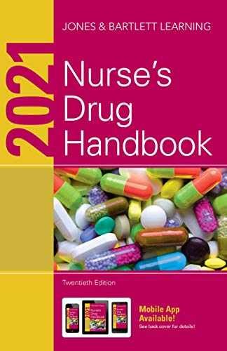 2021 Nurse’s Drug Handbook – Paperback, by Jones & Bartlett – Acceptable r