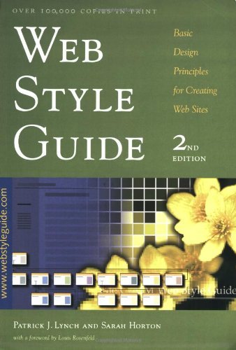 Web Style Guide: Basic Design Principles for Creating Web Sites,