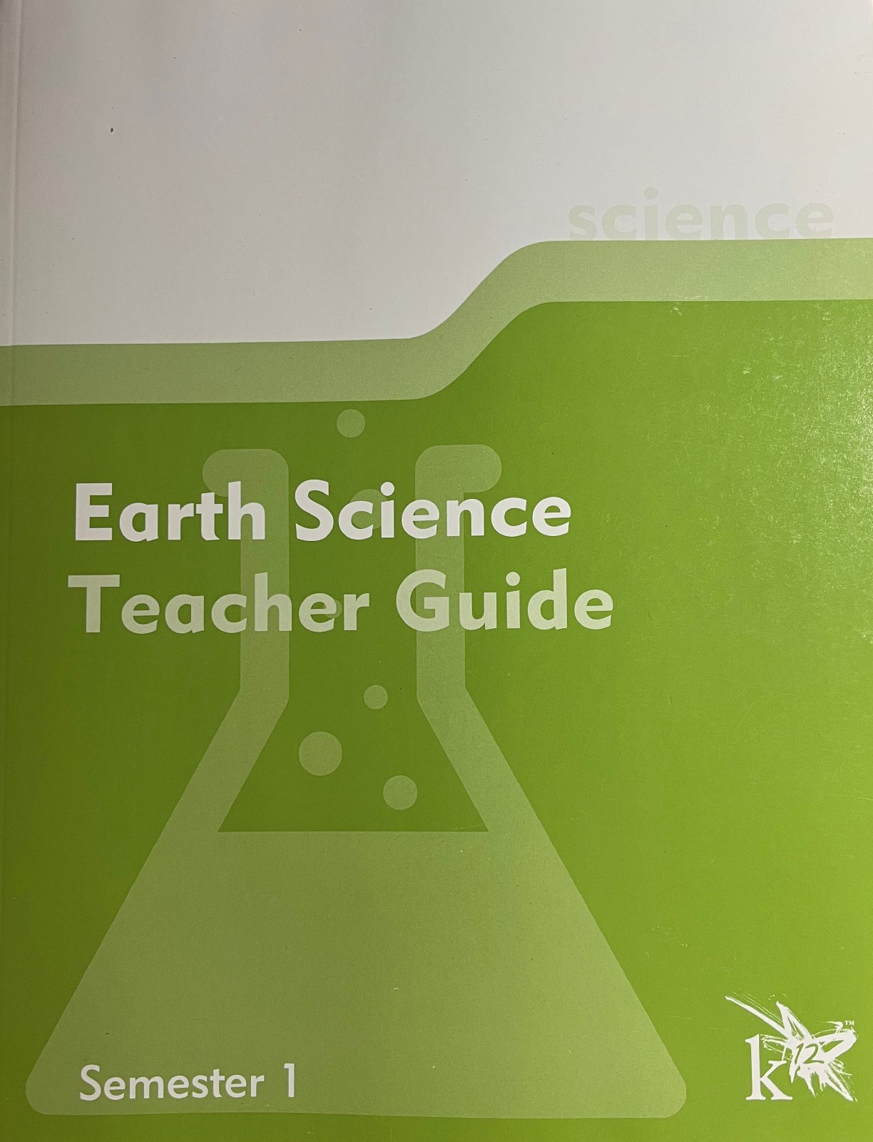 K12 Earth Science, 4 book set – Teacher Guide & Student Pages – Semester 1 & 2