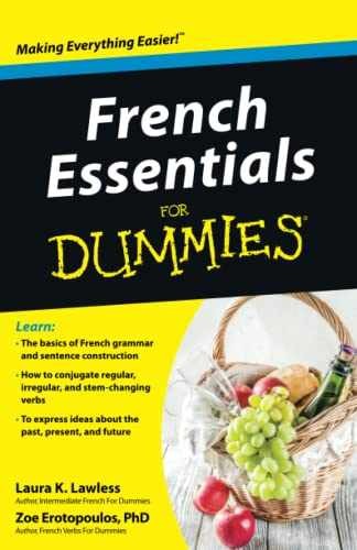 French Essentials For Dummies – Paperback, by Lawless Laura K.; – Very Good g