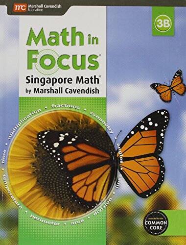 Math in Focus: Singapore Math: Student Edition, Book B Grade 3 2015 – GOOD