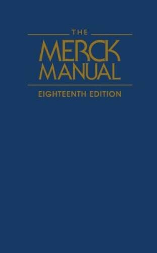 The Merck Manual of Diagnosis and Therapy, 18th Edition – Hardcover – VERY GOOD