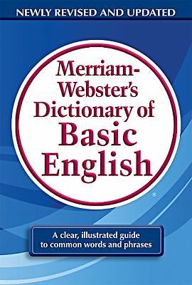Merriam-Webster’s Dictionary of Basic En- 0877797315, paperback, Merriam-Webster