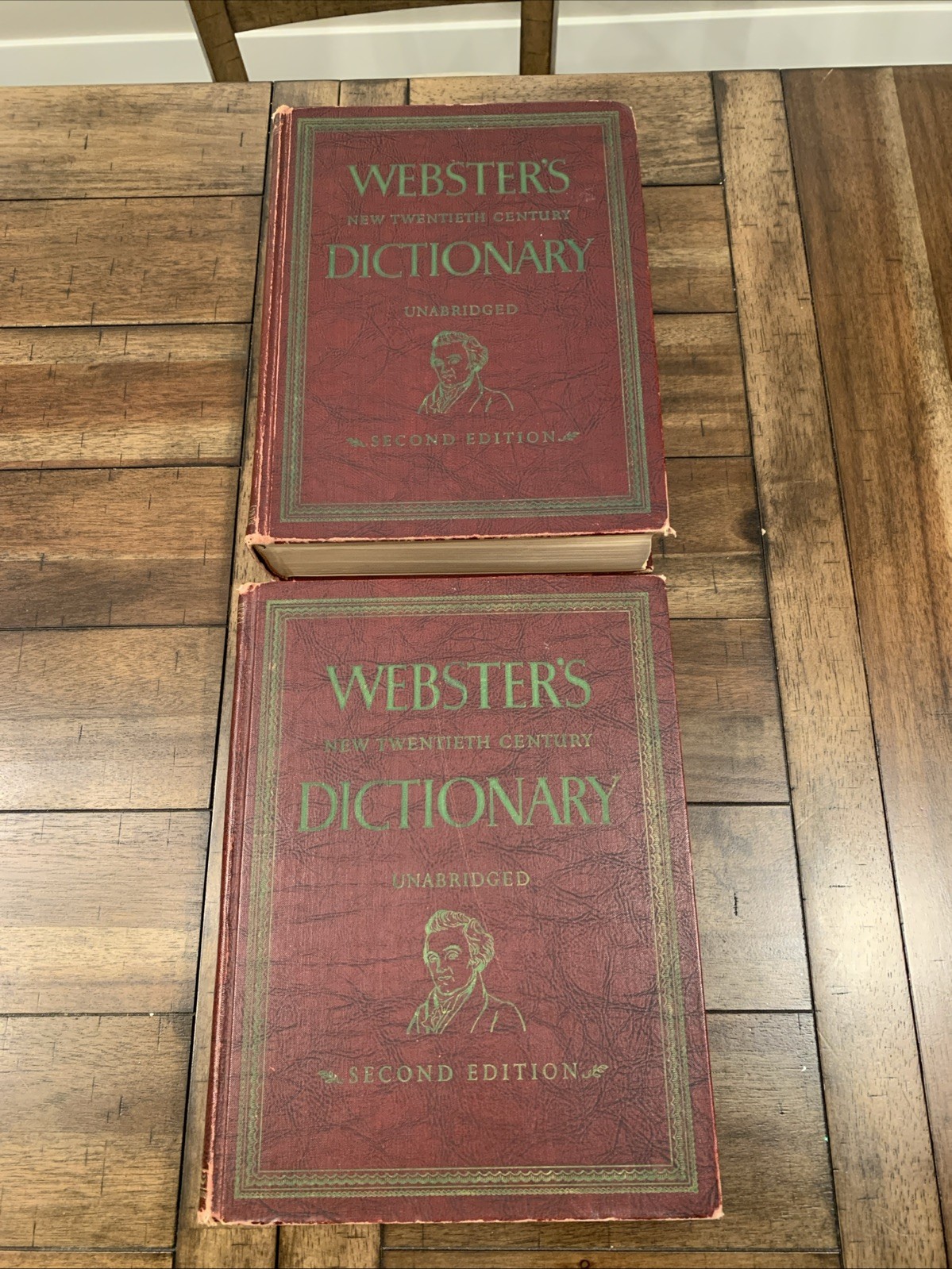 Webster’s New Twentieth Century Dictionary Second Edition Volume 1 & 2