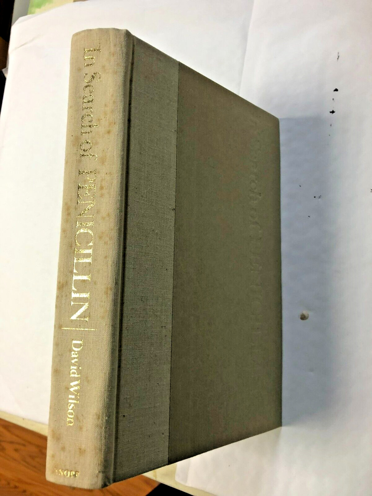 RARE 1ST PRINT! In Search of Penicillin by David Wilson (1976) Cambridge Univ.