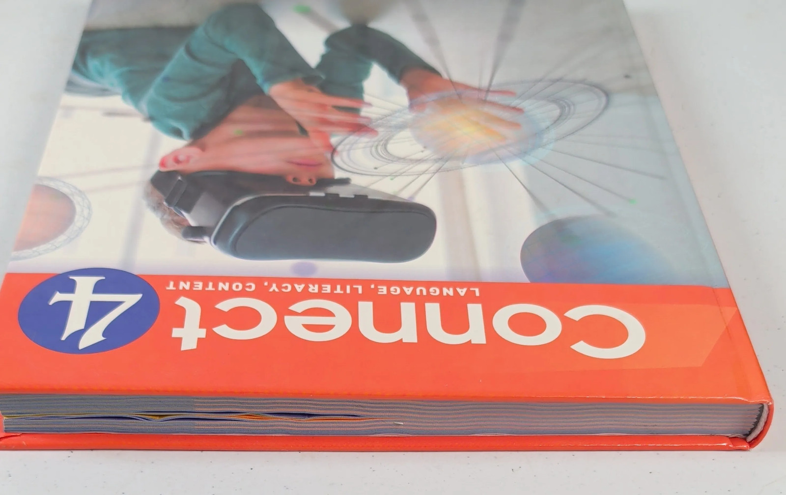 Connect 4 Language Literacy Content Vista Higher Learning Textbook Hardcover