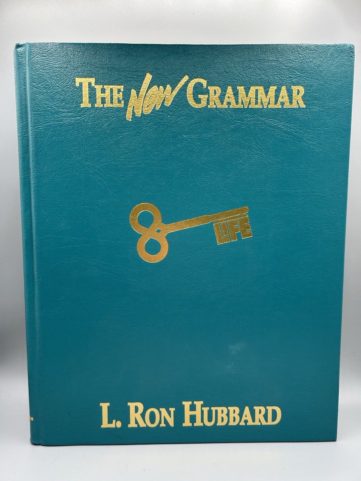 L Ron Hubbard Book The New Grammar 1990 1st Edition Large Hardcover Book 9A