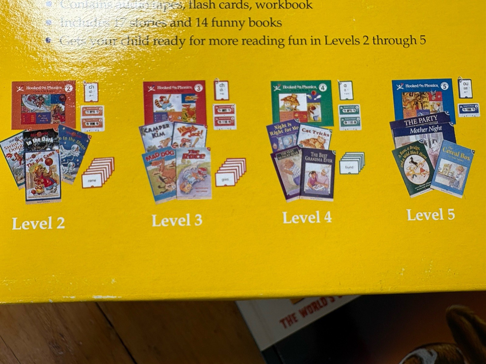 Hooked On Phonics Learn To Read Levels 1-5