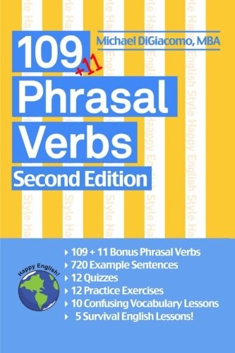 109 PHRASAL VERBS By Michael Digiacomo *Excellent Condition*