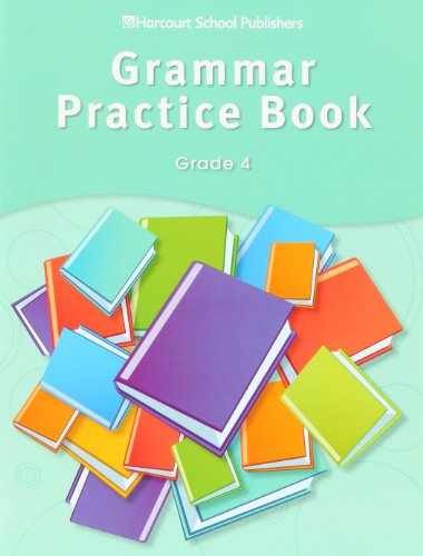 Grammar Practice Book – Paperback, by HARCOURT SCHOOL PUBLISHERS – Very Good