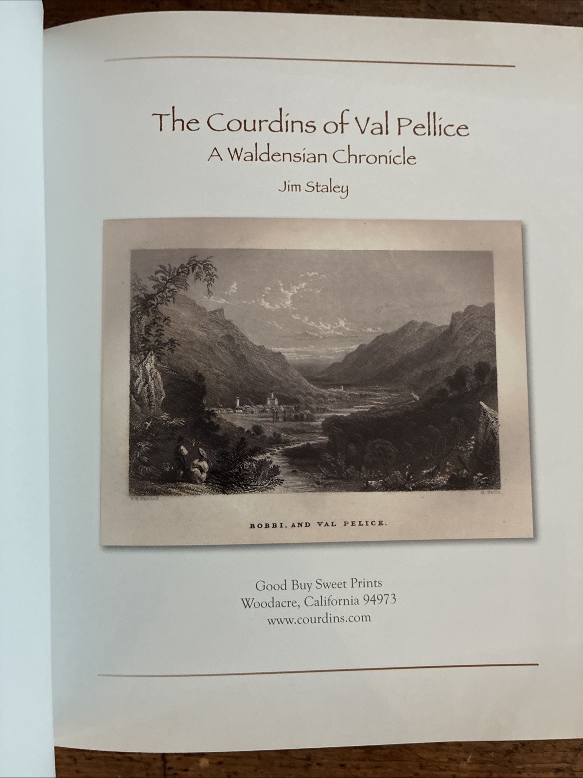 Courdins of Val Pellice, Genealogy Waldensian History PETER WALDO MISSOURI
