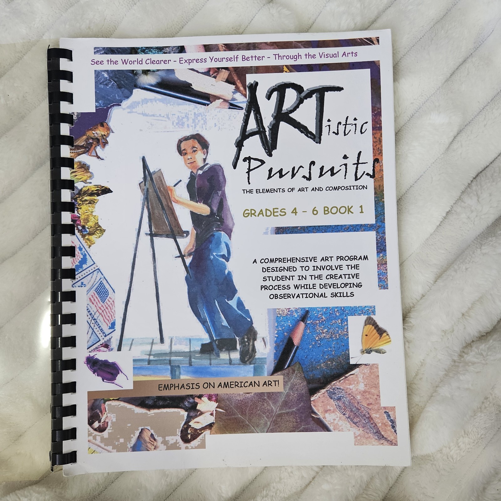 ARTISTIC PURSUITS Grade 4-6 Book 1 Elements Art Homeschool Curriculum 4th/5th/6