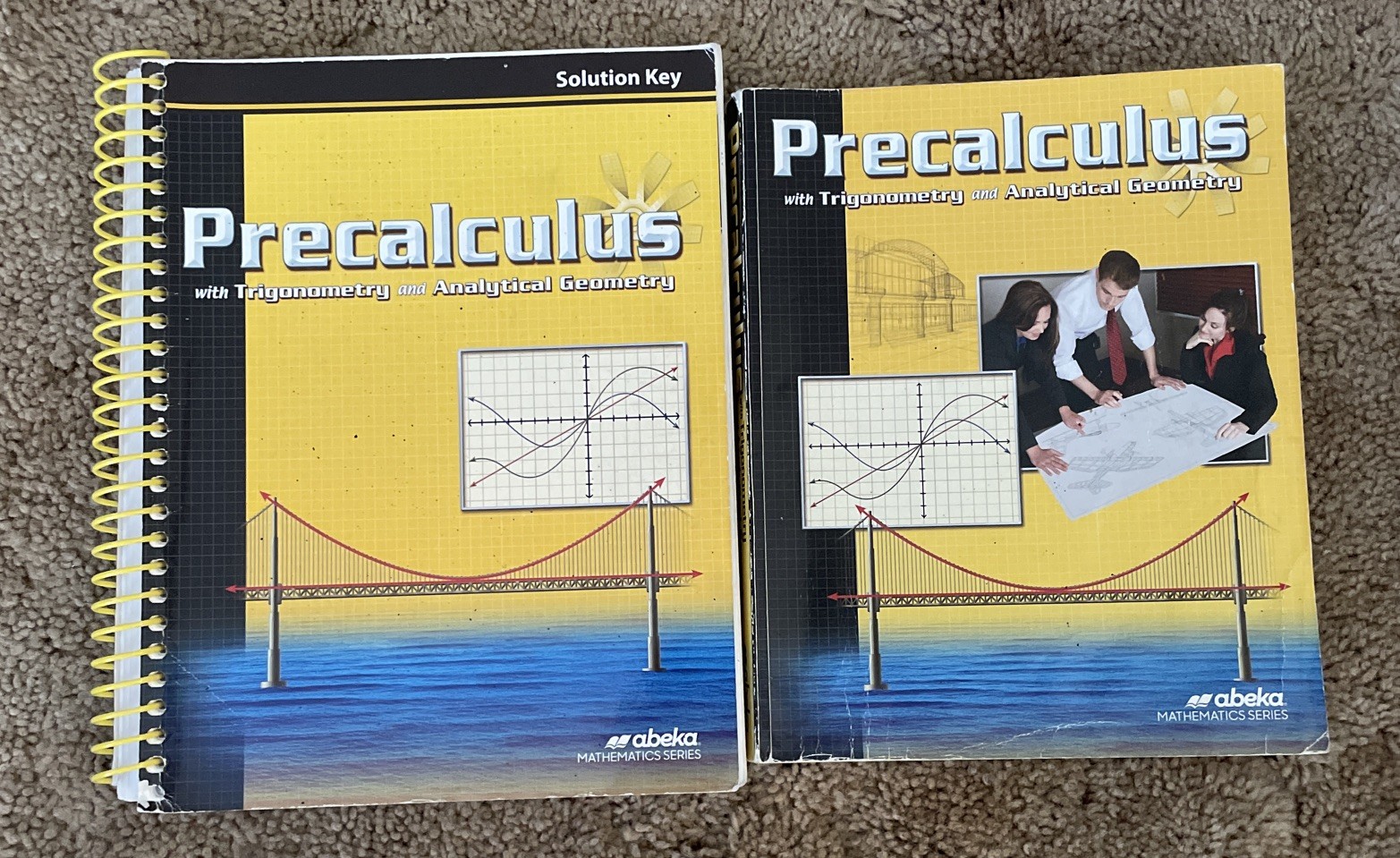 Abeka Precalculus Trigonometry Geometry Teacher’s Edition Book & Solutions Key