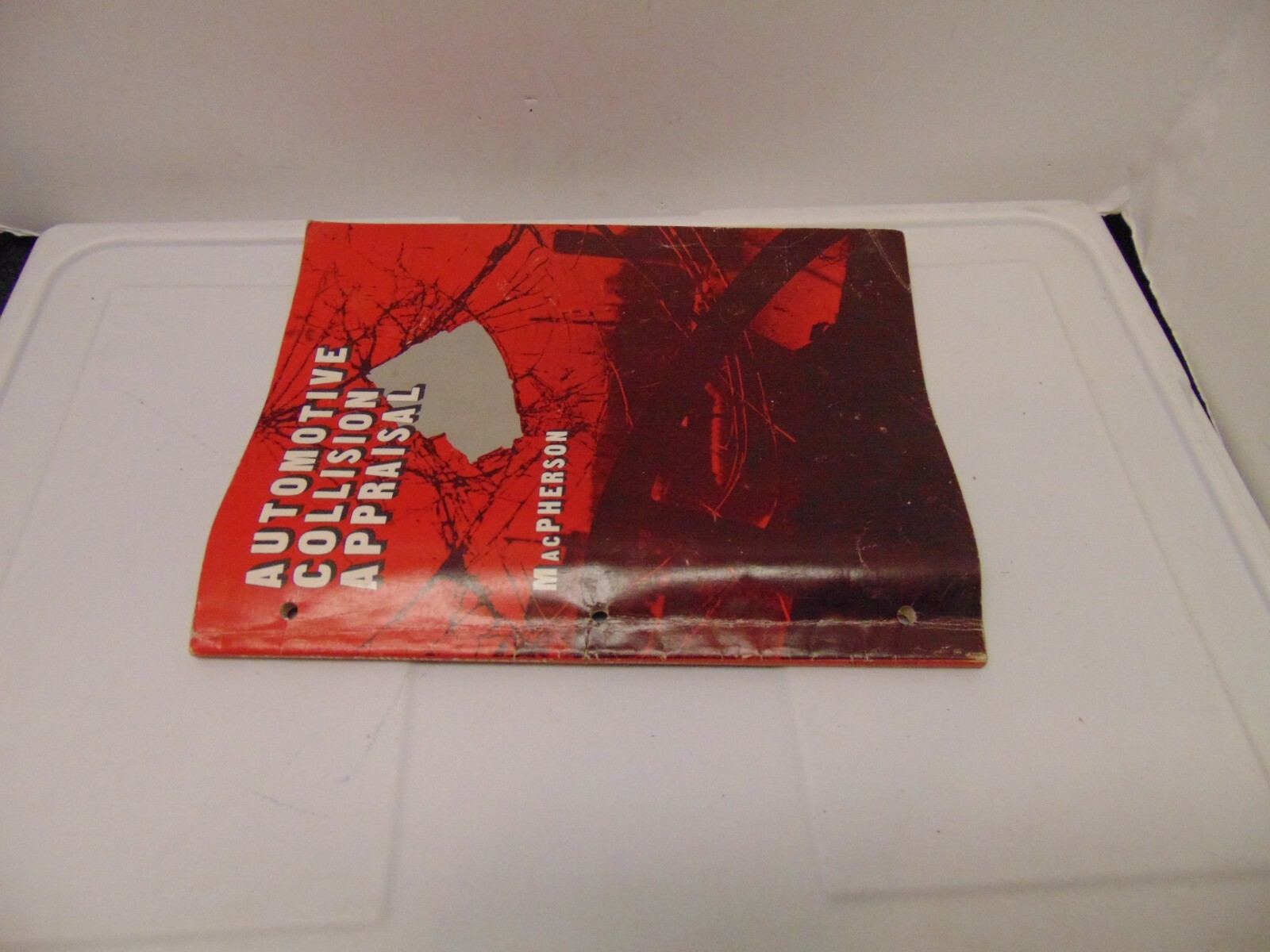 1975 Automotive Collison Appraisal book by MacPherson 152 pages McGraw-Hill