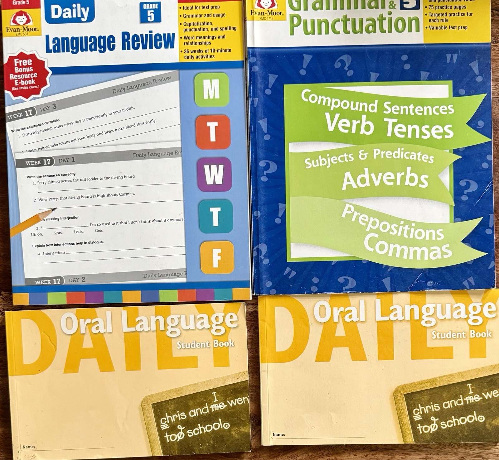 Language, Grammar & Punctuation Review