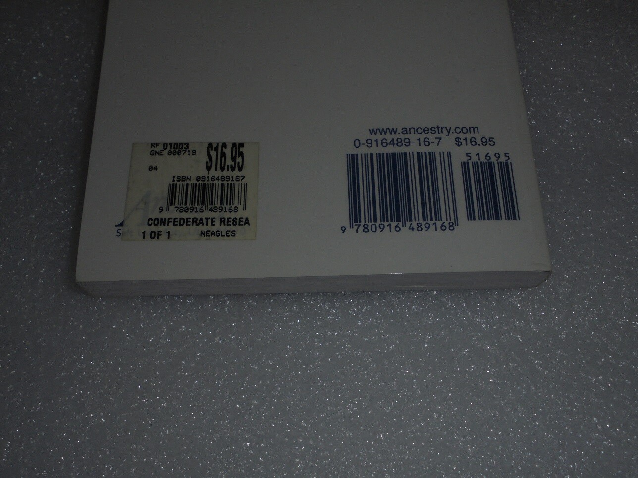 CONFEDERATE RESEARCH SOURCES: A GUIDE to ARCHIVE COLLECTIONS! VINTAGE BRAND NEW!