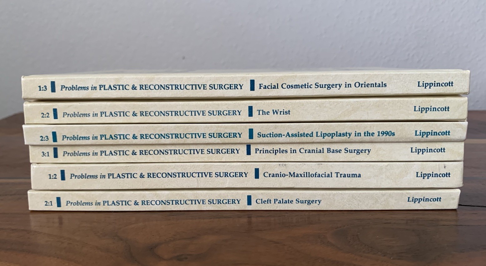 Lot 6 Plastic And Reconstructive Surgery Donald Safarin Medical Books 1991 – 93