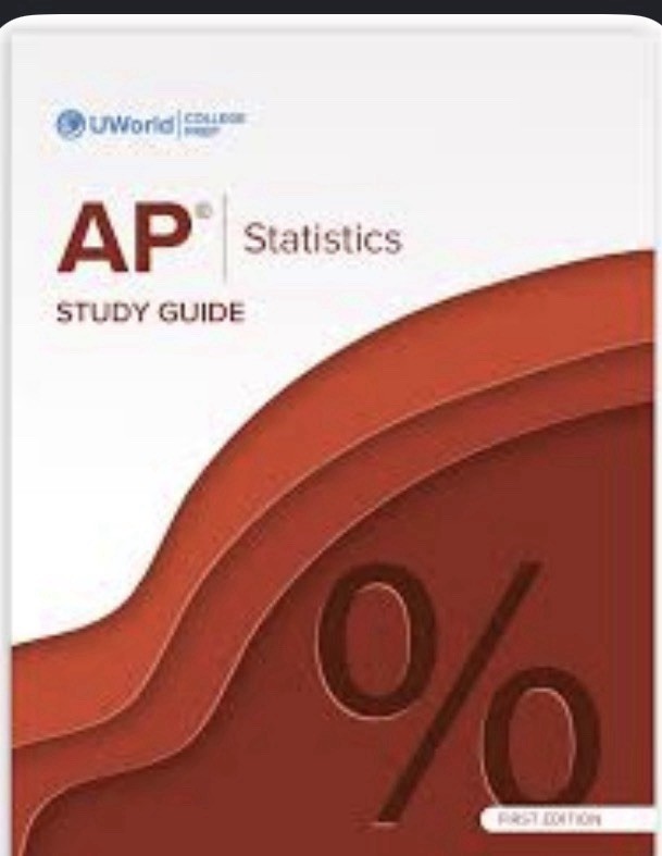 UWorld AP Statistics Study Guide 1st Edition (UWorld College Prep)