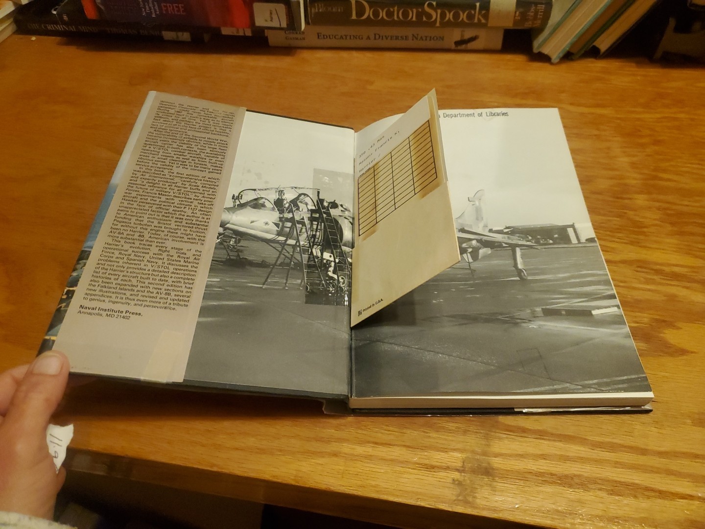 Harrier by Francis K. Mason 1983 HCDJ Naval Institute Press