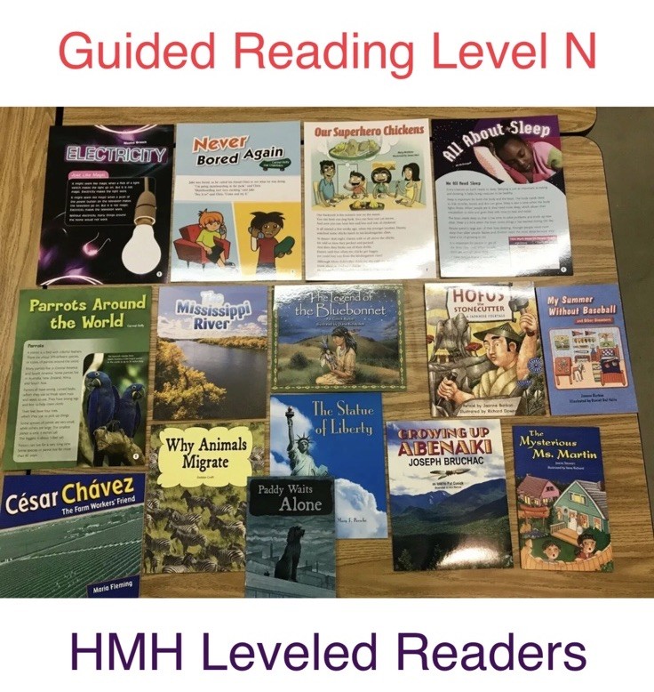 New! HMH Into Reading RIGBY Grade 3 Leveled Readers 15 Books *Level N* Lot 3rd