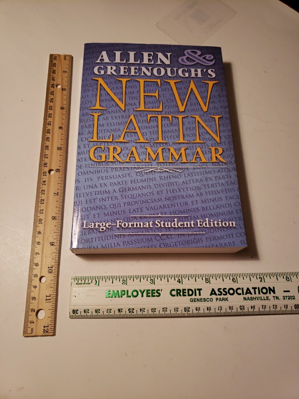 Allen and Greenough’s New Latin Grammar : Large-Format Student Ed PB