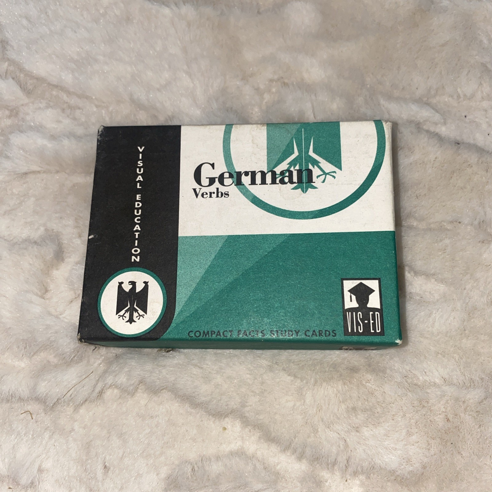 German Verbs Cards Vis-Ed Academic Study Card Set Learning Language