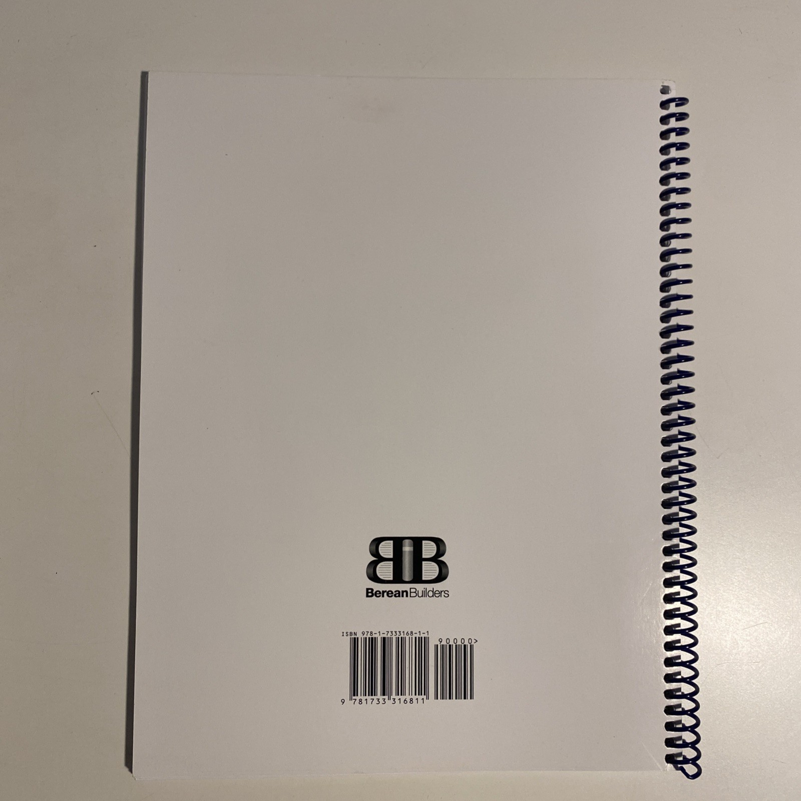 Berean Builders Science In The Beginning Oldest Student Notebook Clean Pages