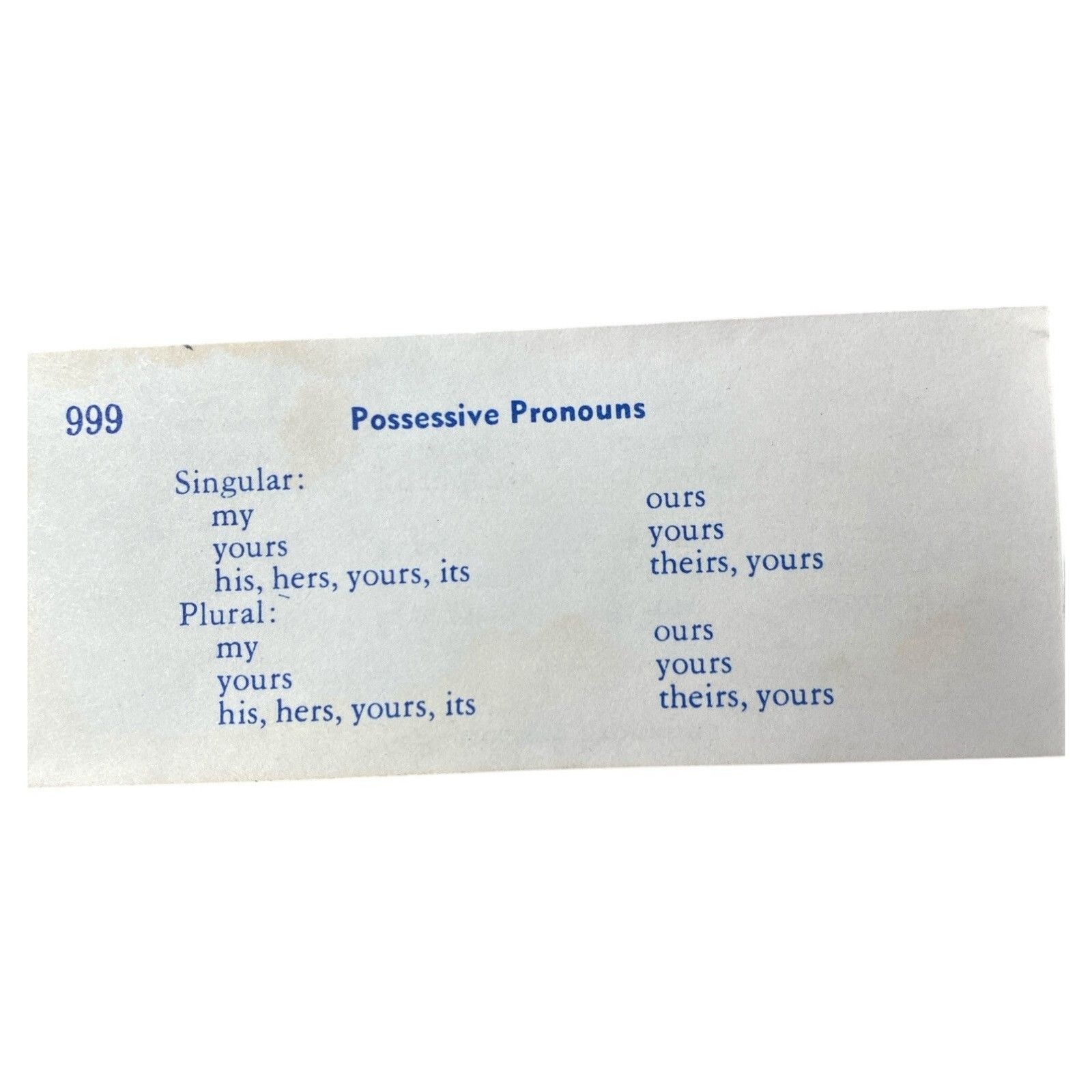 VTG Vis-Ed Spanish Bilingual English Vocabulary Cards Classical 1000 Flash Cards