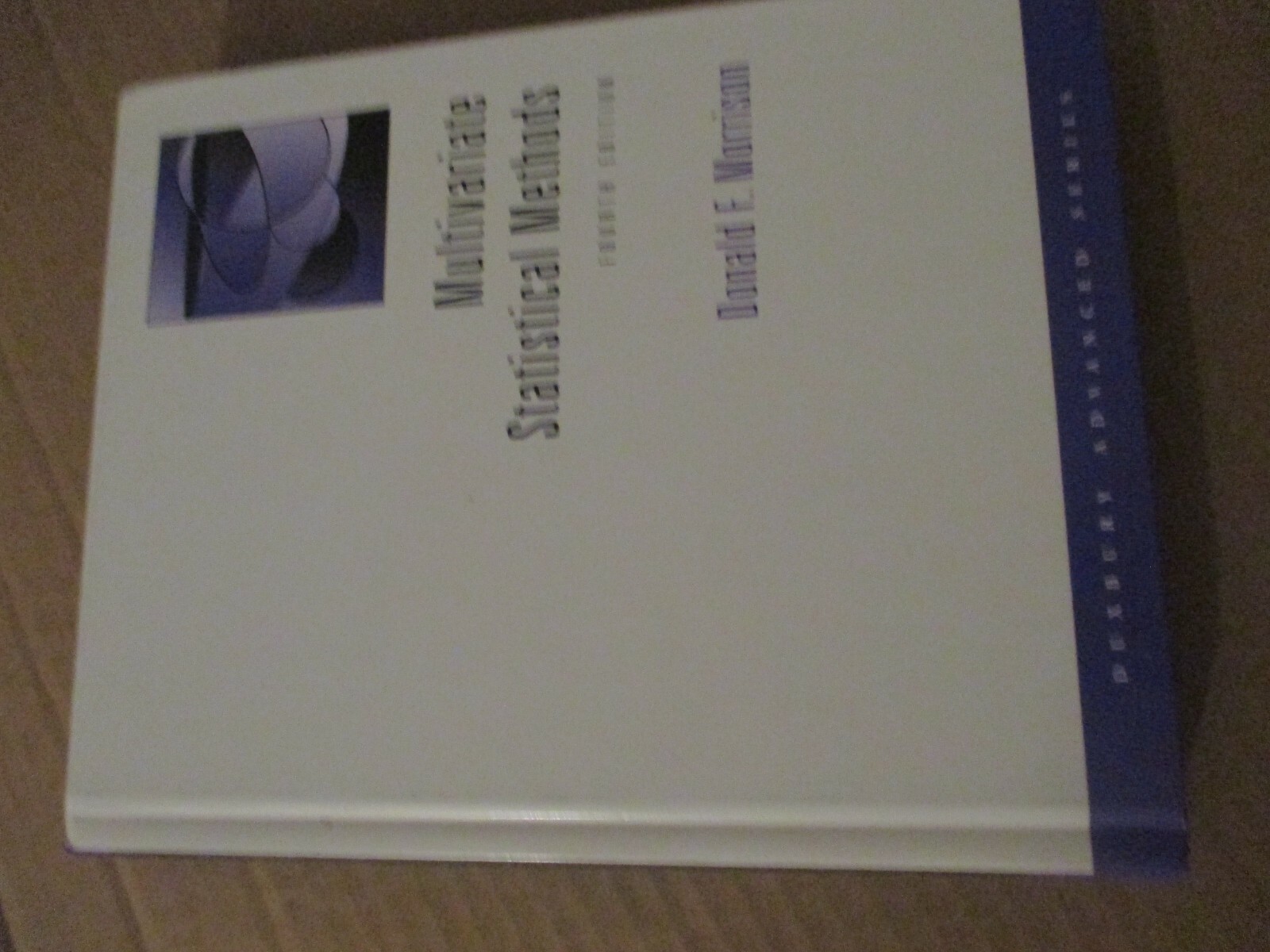 Multivariate Statistical Methods – Hardcover By Morrison, Donald F. – VERY GOOD