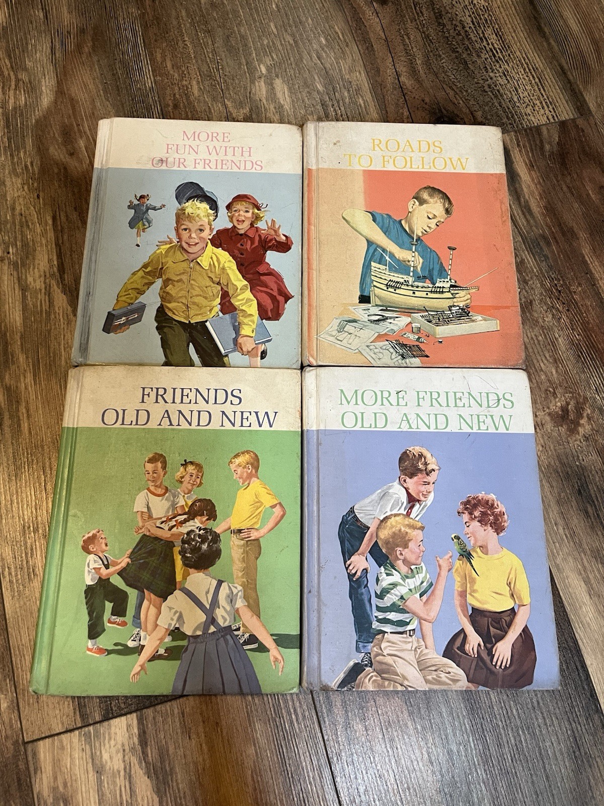 Vintage Teacher’s Editions 1960s Scott Foresman New Basic Readers Grade 2/3 Lot