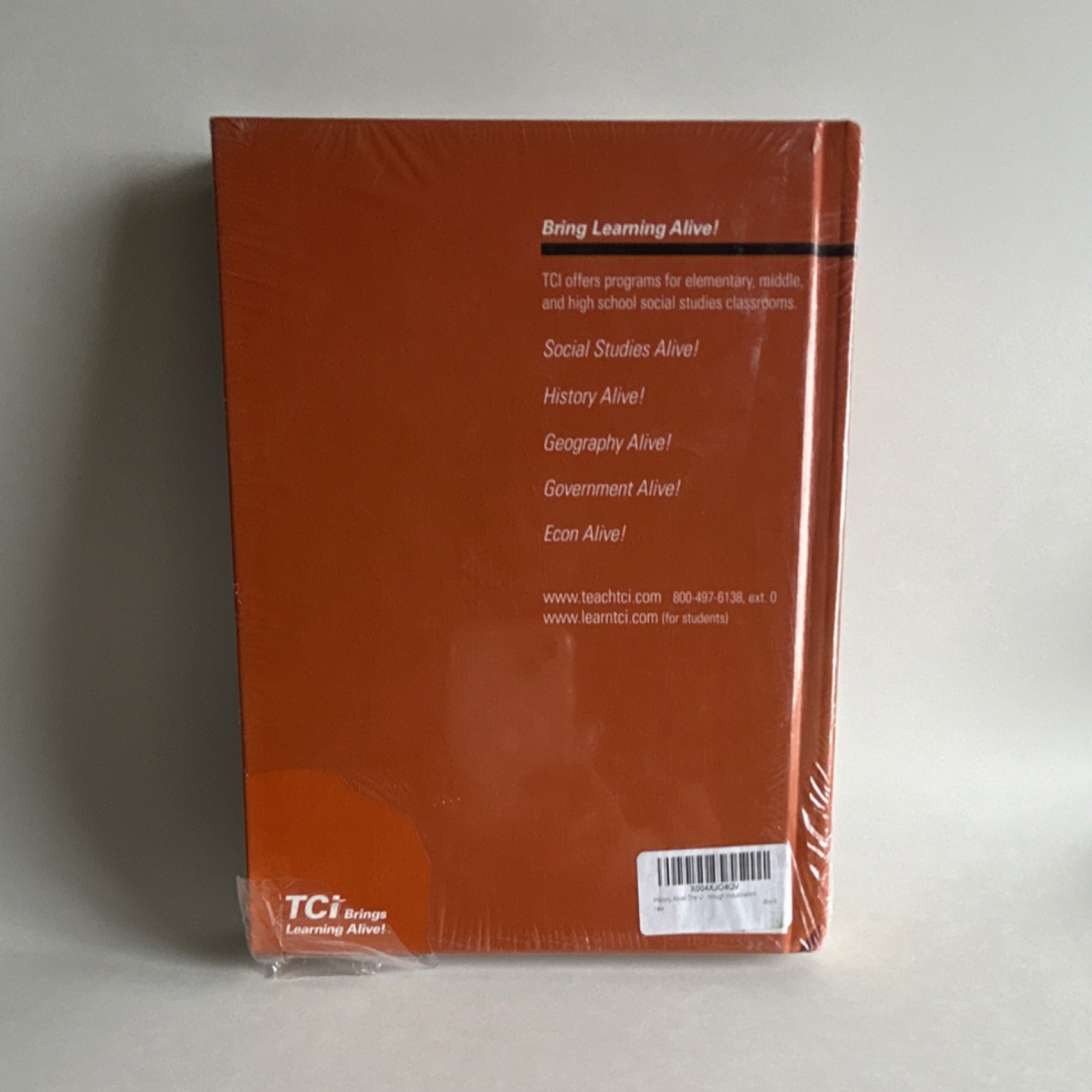 History Alive! United States Through Industrialism TCI Hardcover Textbook