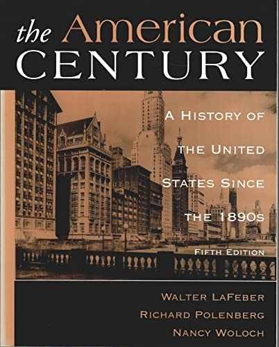 American Century: A – Paperback, by LaFeber Walter; Polenberg – Acceptable n