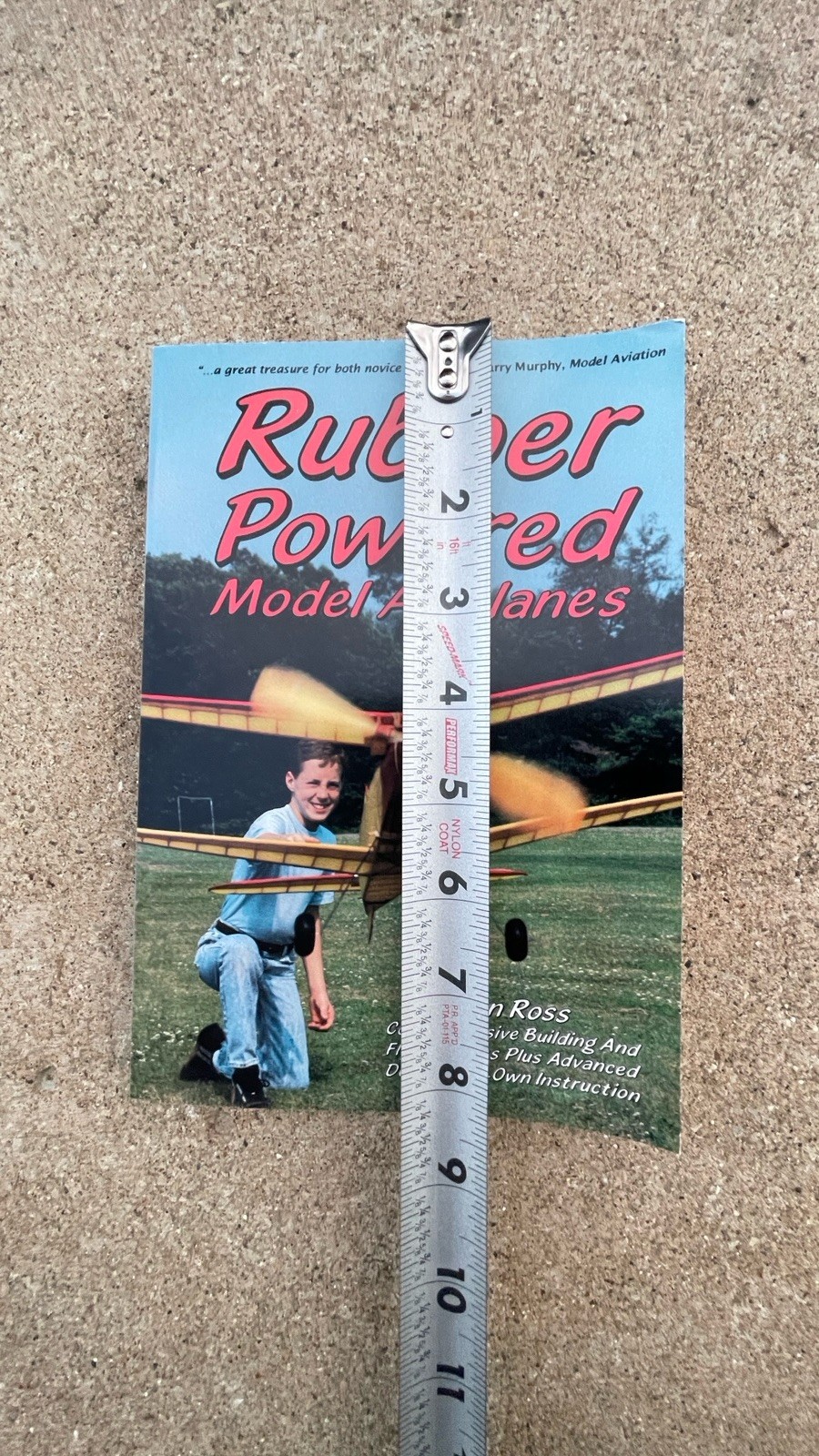 Rubber Powered Model Airplanes by Don Ross (1998 Trade Paperback) Very Good Cond