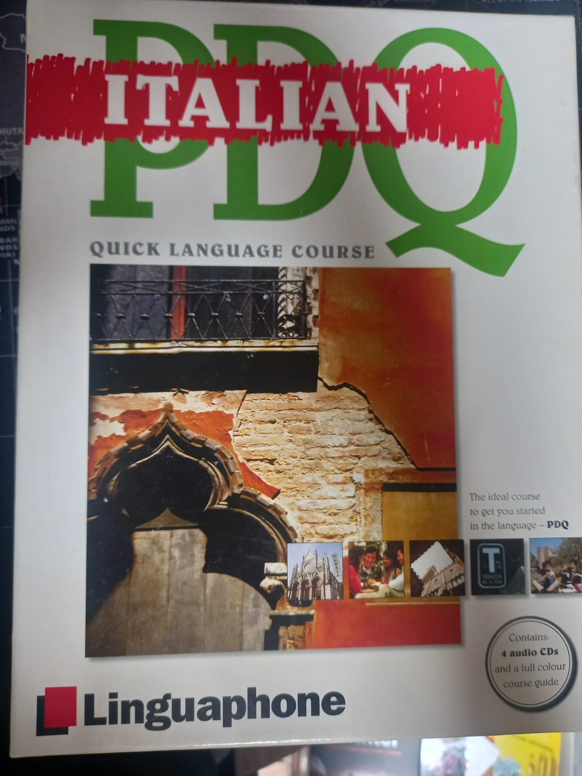 Linguaphone Italian PDQ Course – 4 CDs and Booklet