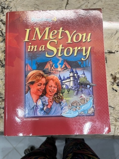 BJU Press, Reading 4, I Met You in a Story, 2nd Edition.Character building