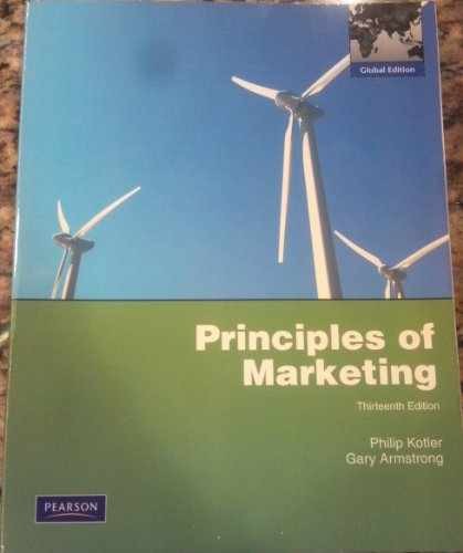 Principles of Marketing – Hardcover, by Kotler Philip; Armstrong – Very Good
