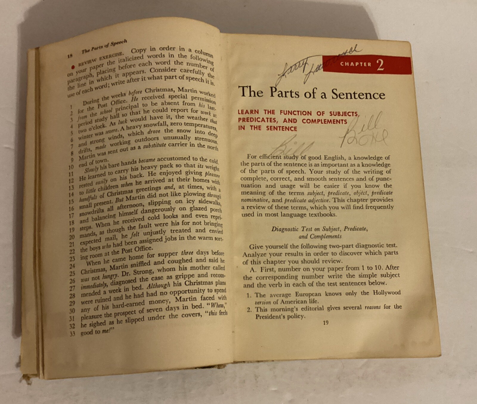 1957 English Grammar And Composition Complete Course John E Warriner Hardcover
