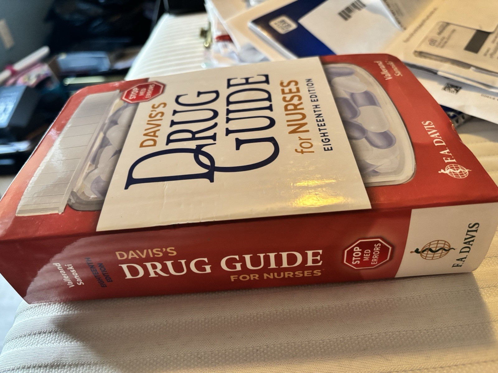 Davis’s Drug Guide for Nurses by Vallerand, April Hazard; Sanoski, Cynthia A.