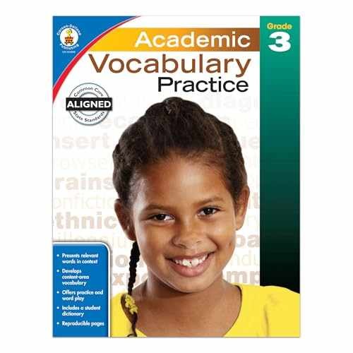 Academic Vocabulary Practice, Grade 3 – Paperback – Very Good